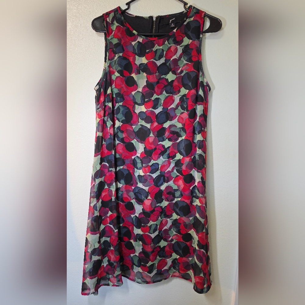 Gilli Sleeveless Floral Print Dress – Size Medium